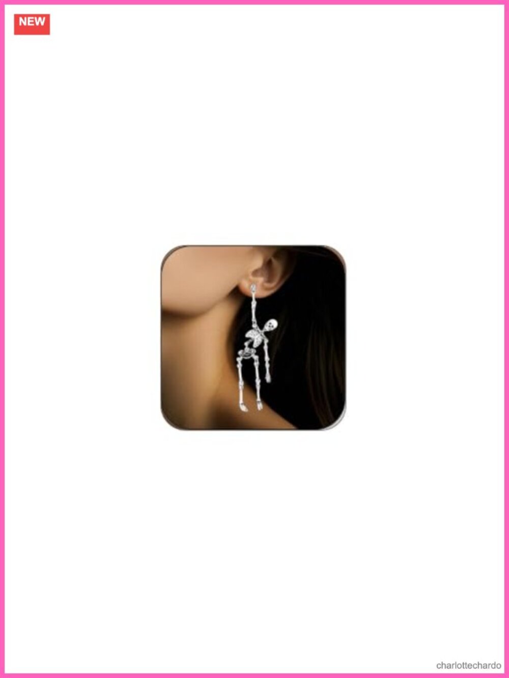 Gothic Halloween Dangle Earrings Alloy Punk Party Costume Jewelry